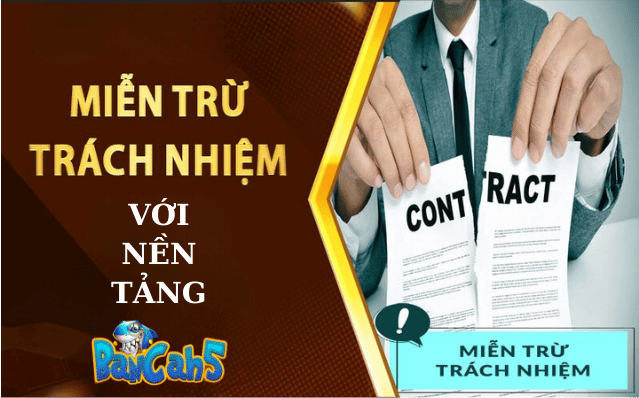 Nhà cái nói gì về việc miễn trừ trách nhiệm tại BancaH5